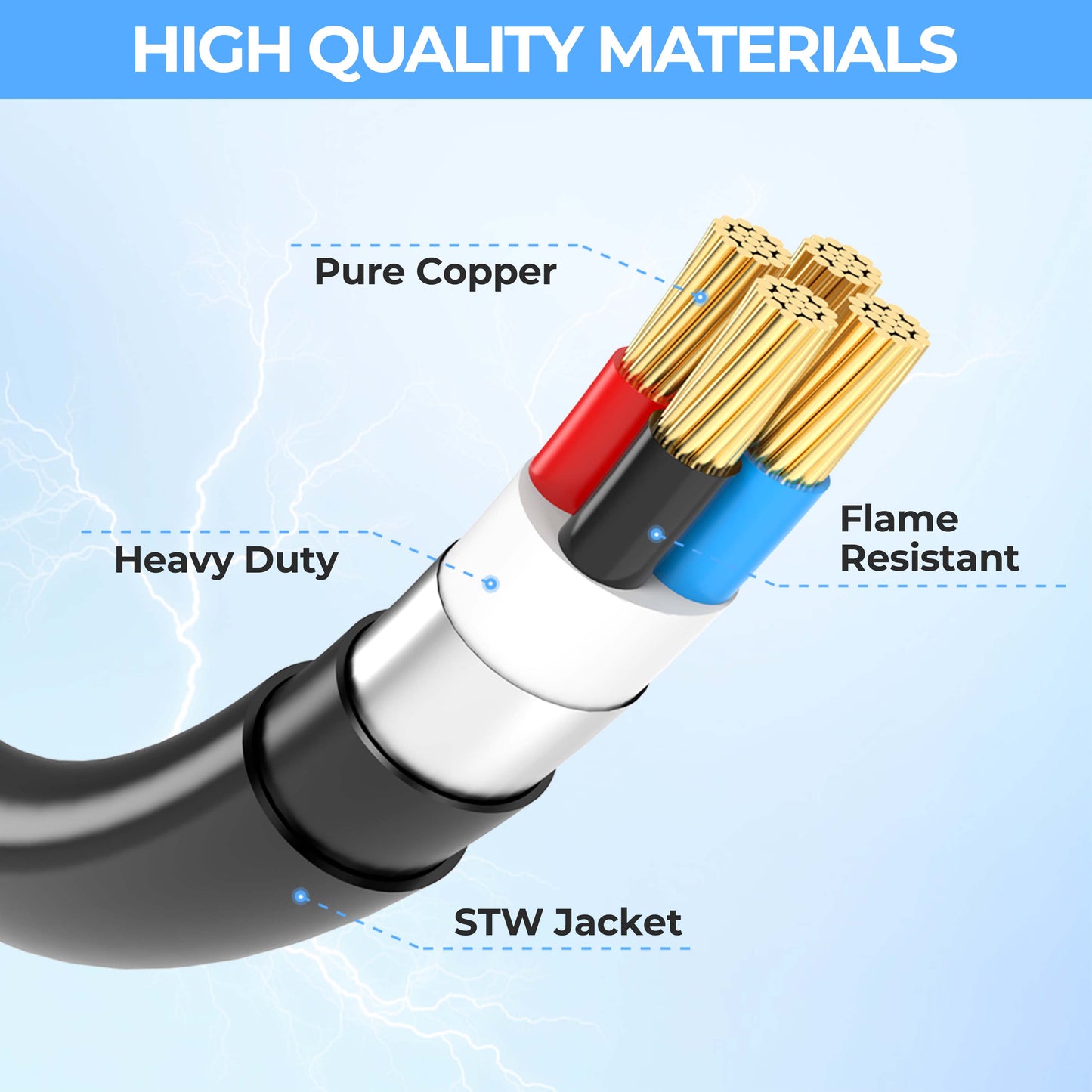 Welder Adapter Cord, NEMA 14-50P Male to 6-50R Female, 50 Amp Welder Power Adapter Plug, Heavy Duty STW 8 AWG 50 Amp 250V 12500 Watt